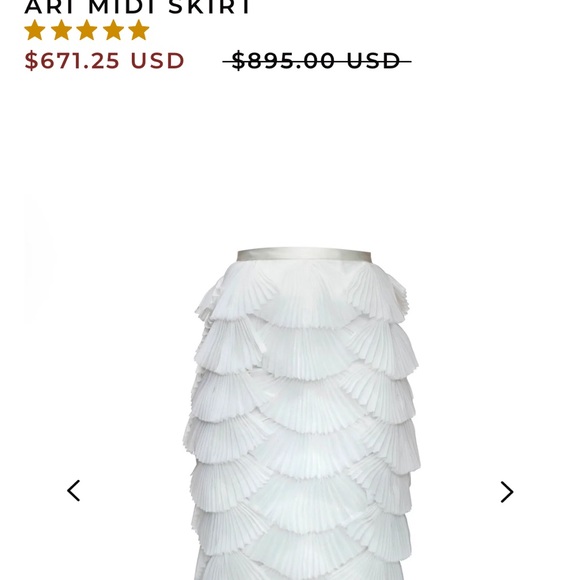 Andrea Iyamah Skirt size 10 - Picture 5 of 6